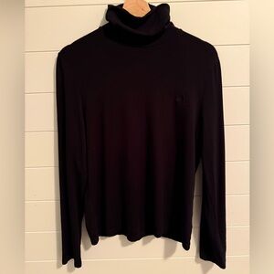Ralph Lauren 2000s Classic Black Turtleneck Size Large